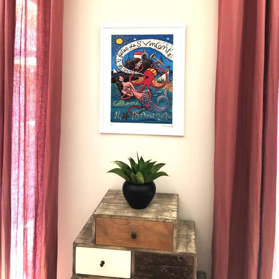 «La Calade » Villa Les Glycines Collioure Kültér fotó